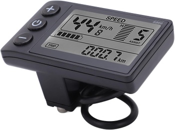 Ovládací panel WGFOIP S866 LCD 22,2mm čierna