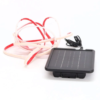 Solárny LED pásik Kisufu, 3 m, teplá biela