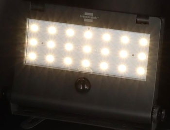 Brennenstuhl Solárne LED bodové svetlo SOL 1000, podložka/LED nástenné svietidlo pre vonkajšie