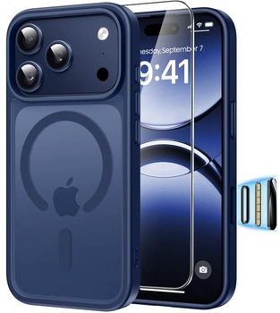 Magnetický kryt pre iPhone 17 Pro s ochranou displeja,…