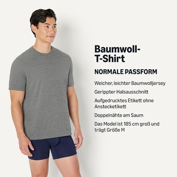 Pánská trička Amazon essentials XXL, 6 ks