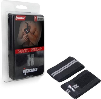 Ipow 2-balenie zápästných bandáží, nastaviteľná priedušná bandáž na zápästie pre šport, fitness a