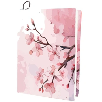 Craspire Sakura elastický obal na knihu Třešňový květ…