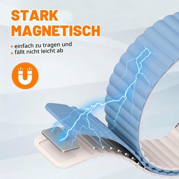 Magnetický športový remienok pre Apple Watch, 40 mm, 38 mm, 41 mm, 42 mm, 44 mm, 45 mm, 46 mm,