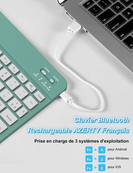 Puzdro s klávesnicou FOGARI pre iPad A16 11./10. generácia – Bluetooth klávesnica pre iPad 10,9