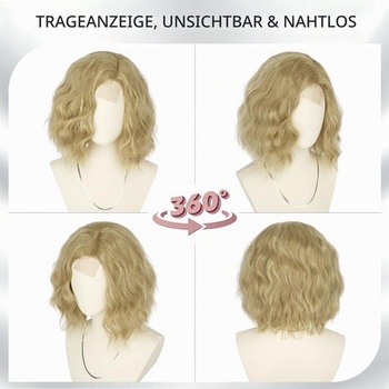 Dámska parochňa Sofeiyan 30 cm popolavo hnedá