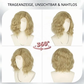 Dámská paruka Sofeiyan 30 cm popelavě hnědá