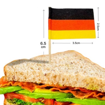 Sada 100 ozdobných koktejlových špízů GUSTO na večírky, domácí večeře, jednohubky, bary,