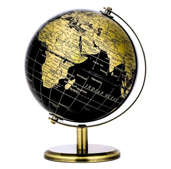 Glóbus Exerz EX 14 cm zlato-černý