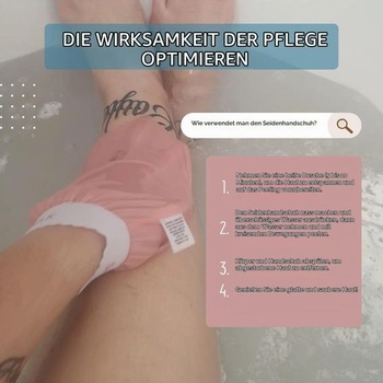 Hodvábna exfoliačná rukavica – ošetruje akné, odumretú kožu a jahodovú kožu