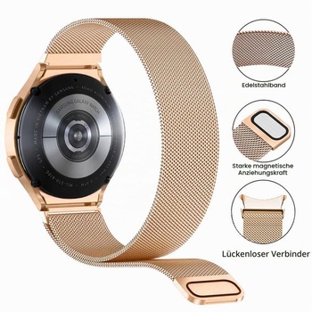 2 řemínky s milánskou smyčkou pro Samsung Galaxy Watch 7/6/5/4/FE, 40mm/44mm,
