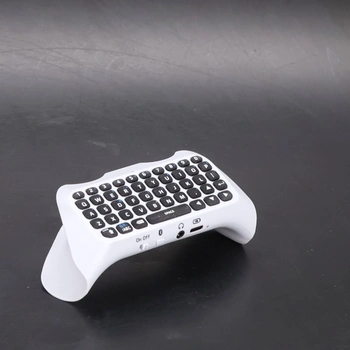 Bezdrátový ovladač s klávesnicí pro PS5 Pro Slim, přenosný mini gamepad s Bluetooth 3.0 a