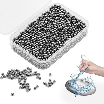 2000x nerezové guličky 3mm čistiace korálky na fľaše