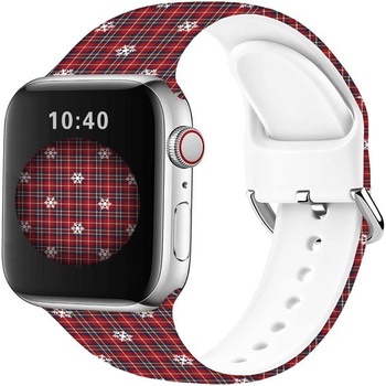 Sportovní měkké silikonové řemínky kompatibilní s Apple Watch 49mm / Ultra 46mm 45mm 44mm 42mm 41mm