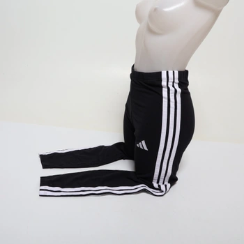Dámské bavlněné legíny adidas Essentials 3-Streifen M, černé / bílé