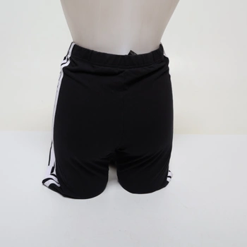Dámské bavlněné legíny adidas Essentials 3-Streifen M, černé / bílé