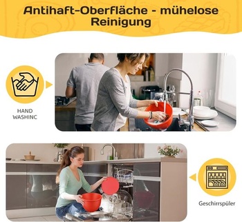 3dílná silikonová vložka s víkem pro kuchyňský robot KitchenAid Tilt-Head, silikonová mísa o objemu