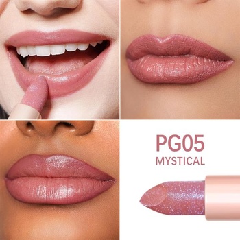 OULAC Moisture Shine Lipstick Pink, trblietavý rúž s lesklým finišom, krémová textúra, hydratačný