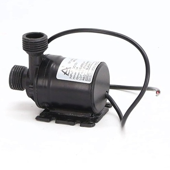 QWORK® 2 kusy DC 12V vodné čerpadlo 800L/H 5M, bezkefové ponorné vodné čerpadlo, pre solárne