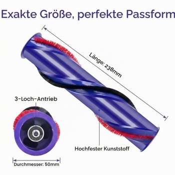 Náhradné diely v10 pre posuvník kefy Dyson. Náhradné diely.