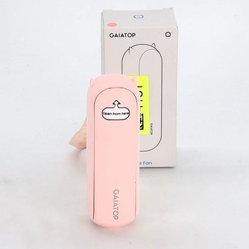 Prenosný ručný ventilátor Gaiatop, mini ventilátor 3 v 1 [až 17 hodín chladiacej doby], skladací