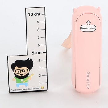 Prenosný ručný ventilátor Gaiatop, mini ventilátor 3 v 1 [až 17 hodín chladiacej doby], skladací