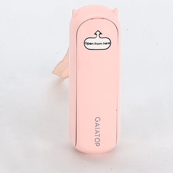 Přenosný ruční ventilátor Gaiatop, mini ventilátor 3 v 1 [až 17 hodin chladicí doby], skládací