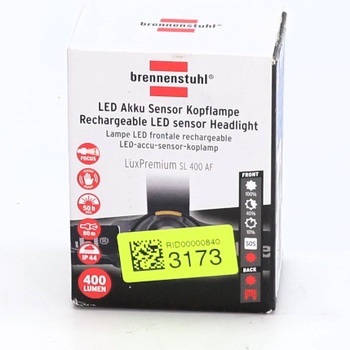 Čelovka Brennenstuhl Lux Premium čierna LED