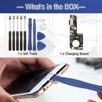 Nabíjecí port RongZy kompatibilní s Xiaomi Redmi Note 13 5G USB dokovací konektor Jack pro Xiaomi