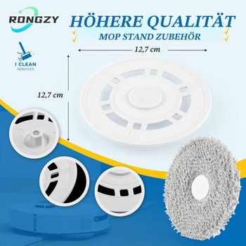 Mopovacie utierky RongZy s náhradným držiakom pre Ecovacs Deebot T30 Combo/T30 Combo Complete,