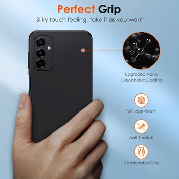Silikonové pouzdro Ivoler pro Samsung Galaxy M13 4G s ochranou fotoaparátu, ultratenké, měkké,