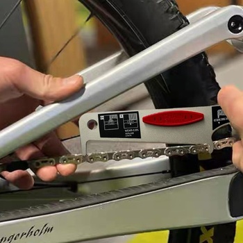 Indikátor opotrebenia reťaze pre 11/12 rýchlostné reťaze SRAM, kompatibilný so všetkými modelmi reťazí