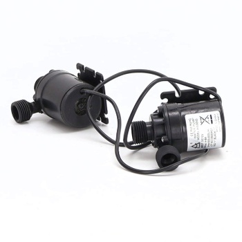 QWORK® 2 kusy DC 12V vodné čerpadlo 800L/H 5M, bezkefové ponorné vodné čerpadlo, pre solárne