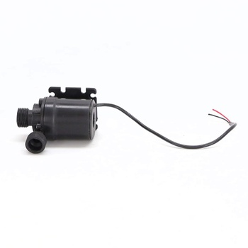 QWORK® 2 kusy DC 12V vodné čerpadlo 800L/H 5M, bezkefové ponorné vodné čerpadlo, pre solárne