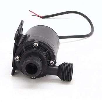 QWORK® 2 kusy DC 12V vodné čerpadlo 800L/H 5M, bezkefové ponorné vodné čerpadlo, pre solárne
