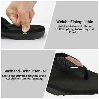 AUYAO Pánske žabky na surfovanie, tangá, sandále, dámske žabky, pohodlné unisex topánky na kúpanie,