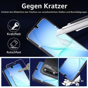 Ochranné tvrdené sklo pre Samsung Galaxy A17, 3+3 kusy číreho ochranného skla pre Samsung Galaxy A17