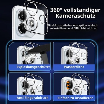 Tvrdené sklo pre Xiaomi Redmi Note 14 5G, 3+3 kusy tvrdeného skla pre Xiaomi Redmi Note 14 5G