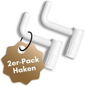 Háčiky LOBUX rack-hooks-wt biele