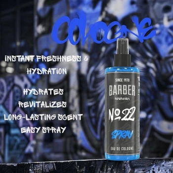 Barber Marmara No.22 Eau De Cologne Turkish Citrus voda po holení 400ml 389 ml (1 balení)