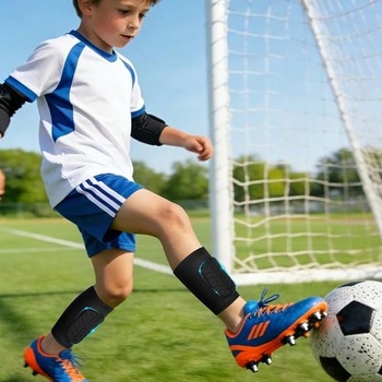 Dětské fotbalové chrániče holení, mini chrániče holení s ponožkami, prodyšné sportovní chrániče