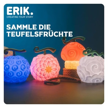 Grupo Erik One Piece Flora Ovocie LED lampa nočné svetlo svetelná dekorácia kvetina