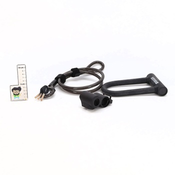 Zámok na bicykel U Kraser KR65145B