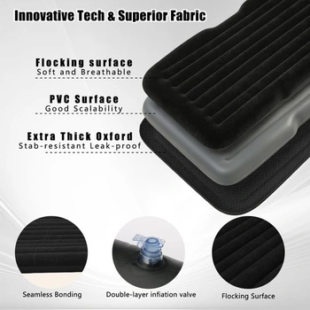 Matrace do auta Icelus DE-SUV002 Black