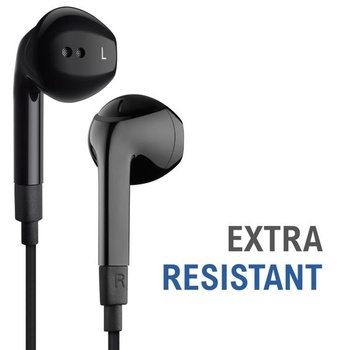Sluchátka LUDOS FEROX USB-C, 5letá záruka, Sluchátka do uší s kabelem, Černá, USB-C