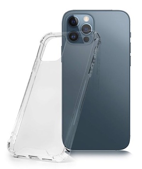 Kryt MyGadget pre iPhone 12 Pro - [4vrstvový ochranný kryt] - Pogumovaný kryt na telefón s mäkkou