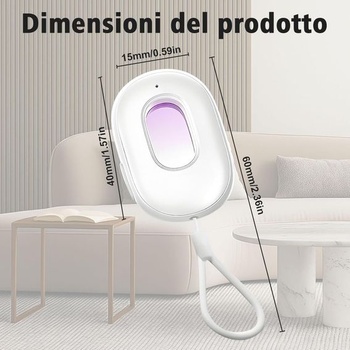 Mini detektor kamier, skrytý vyhľadávač kamier s infračervenou LED diódou, dlhá výdrž batérie, pre