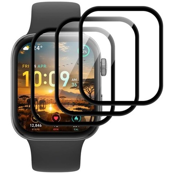 Ochranné tvrdené sklo pre Huawei Watch Fit 3, balenie 3 ks [odolné proti poškriabaniu][bez