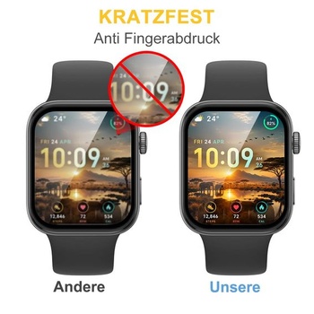 Ochranné tvrdené sklo pre Huawei Watch Fit 3, balenie 3 ks [odolné proti poškriabaniu][bez