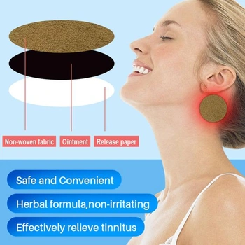 Náplasti na tinnitus, náplasti pre zdravie uší, náplasti na úľavu od tinnitu, zlepšenie bolesti uší,